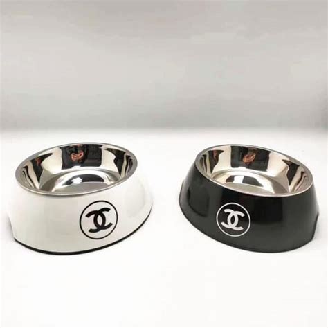 chanel dog bowl amazon|coco Chanel dog accessories.